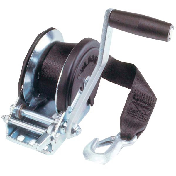 1,500 lb Max Load Single Speed Winch with Strap and Cover, Fulton Products, Mfr#: 142208